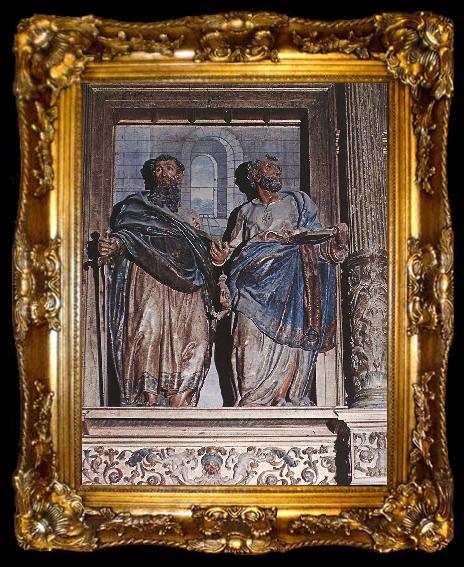 framed  JORDAN, Esteban Main Altar (detail) sg, ta009-2